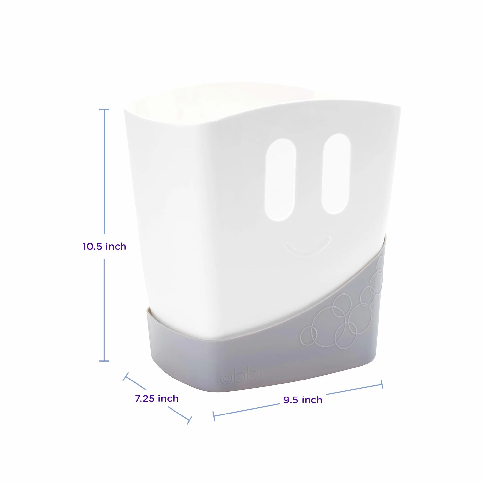 Ubbi Cestino Organizer per Giochi da Bagno, Grigio