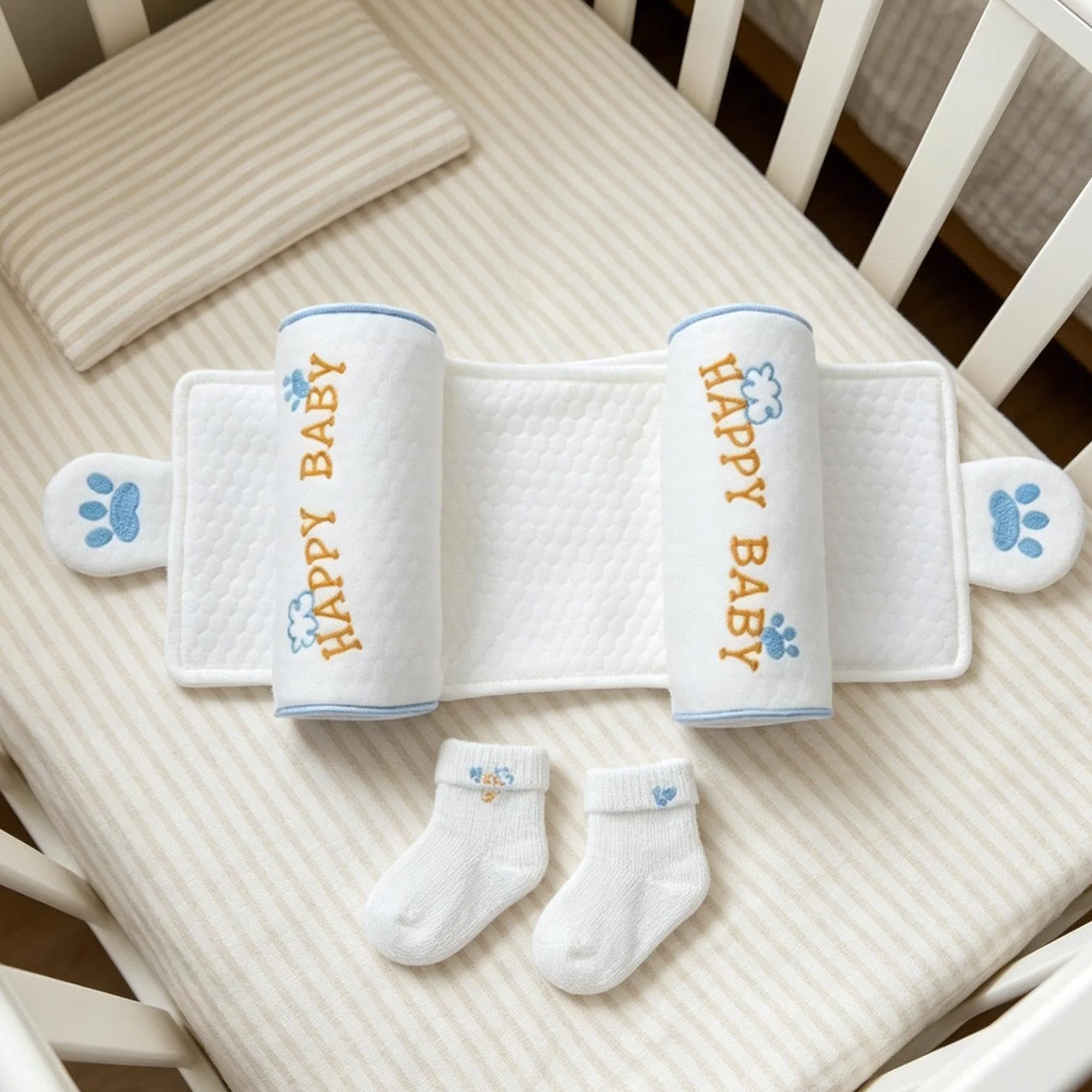 Cuscino Testa Piatta,Ergonomico Traspirante Morbido E Lavabile | Cuscino Sagomato Per La Testa Dei Bambini - Per Casa, Seggiolino Auto, Passeggino, Camera Da, Ospedale, Asilo, Viaggio
