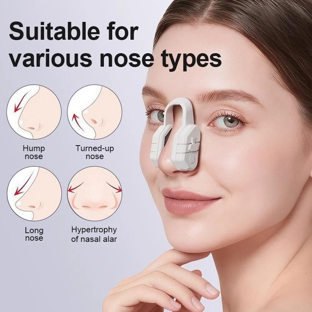NoseShaper Clip per il naso, snello dispositivo di sollevamento per naso senza dolore, correttore e dispositivo per rinoplastica