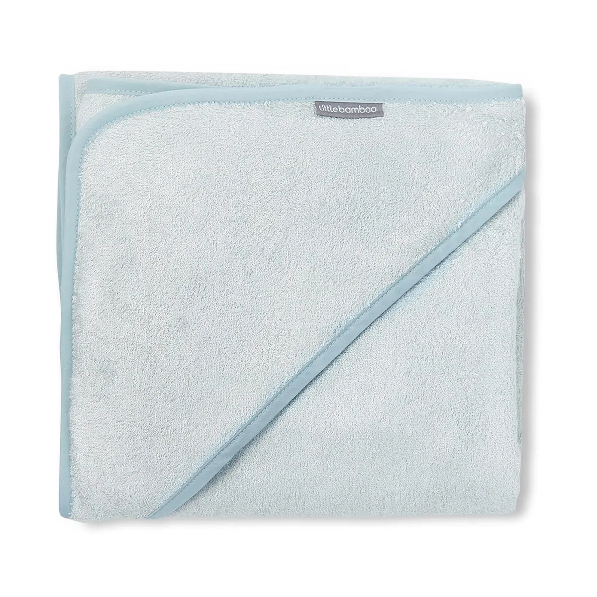 Little Bamboo Asciugamano con cappuccio - Whisper