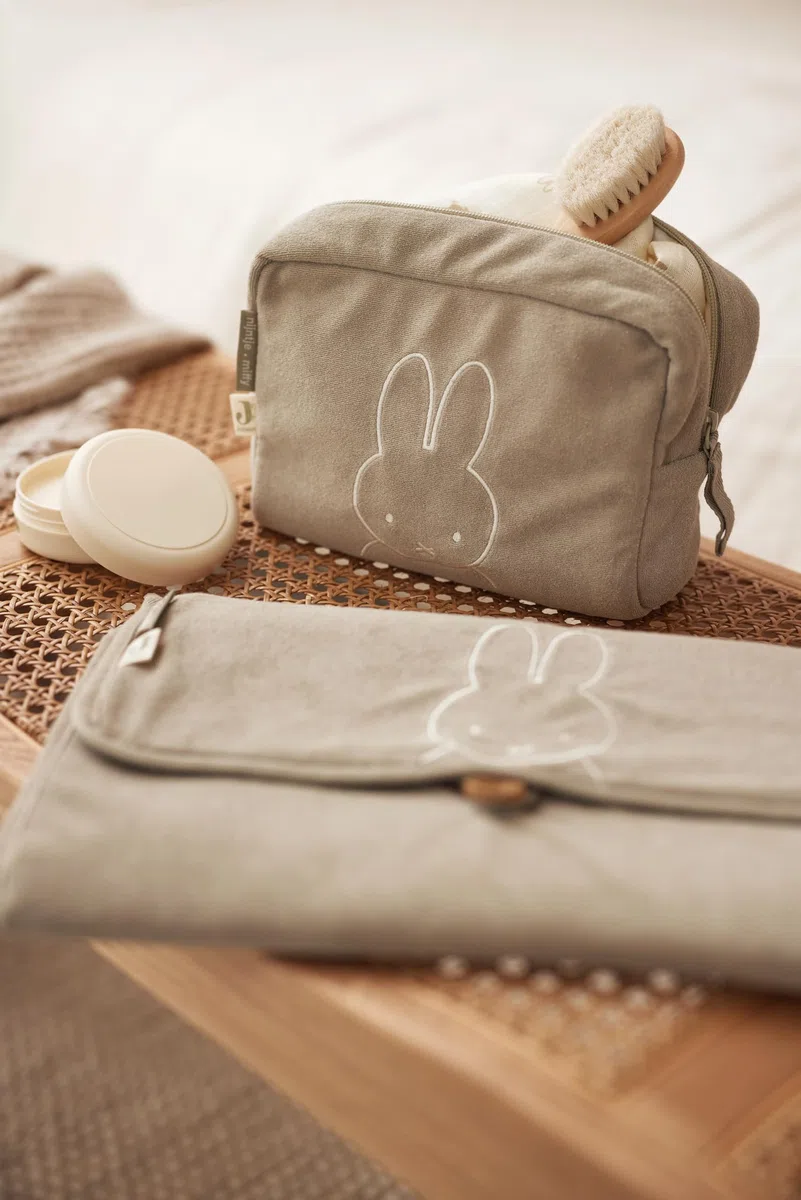 Jollein Organizzatore Borsa Miffy Spugna Verde Oliva Pannolini Cosmetici