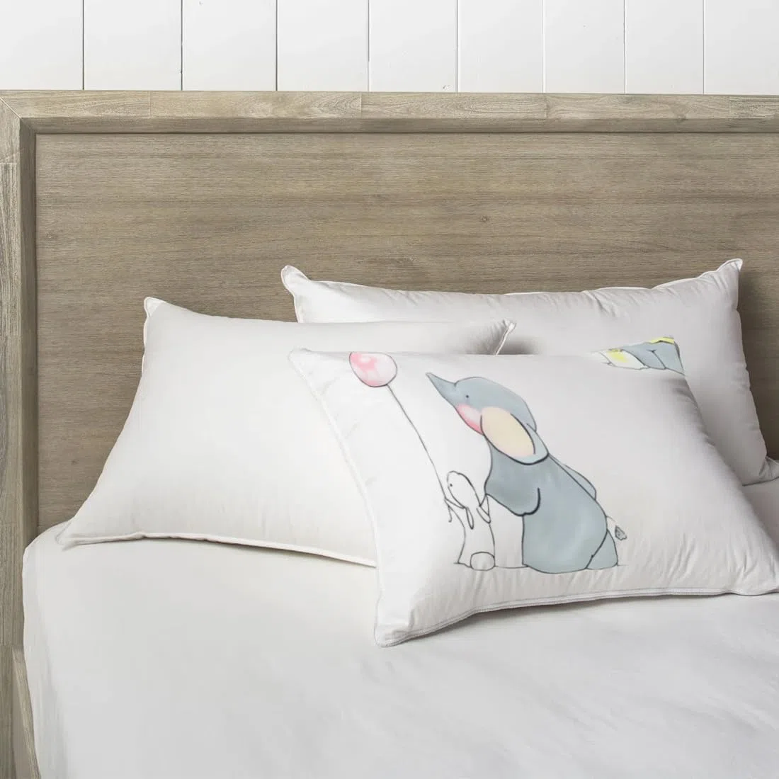 2 PCS Federa per Cuscino per Neonato Set di federe per Cuscini da Culla e Lettino 100% Cotone Biancheria da Letto per Bambini
