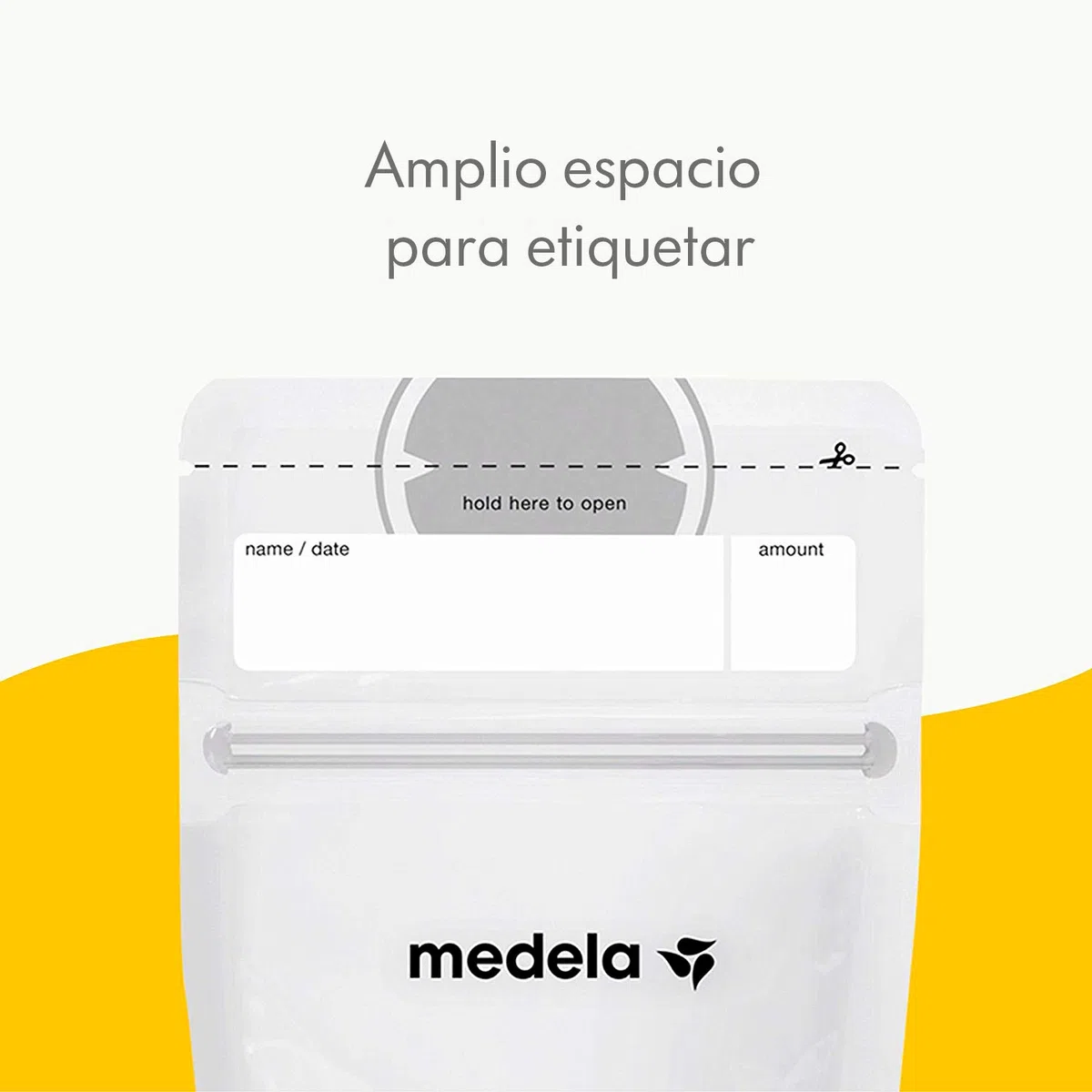 Medela Sacchetti per latte materno 50 bianco