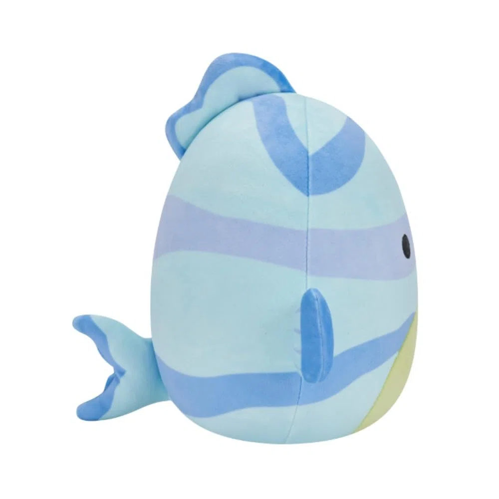 Squishmallow - 19cm Plush - Leland The Blue Striped Fish (4069P16)