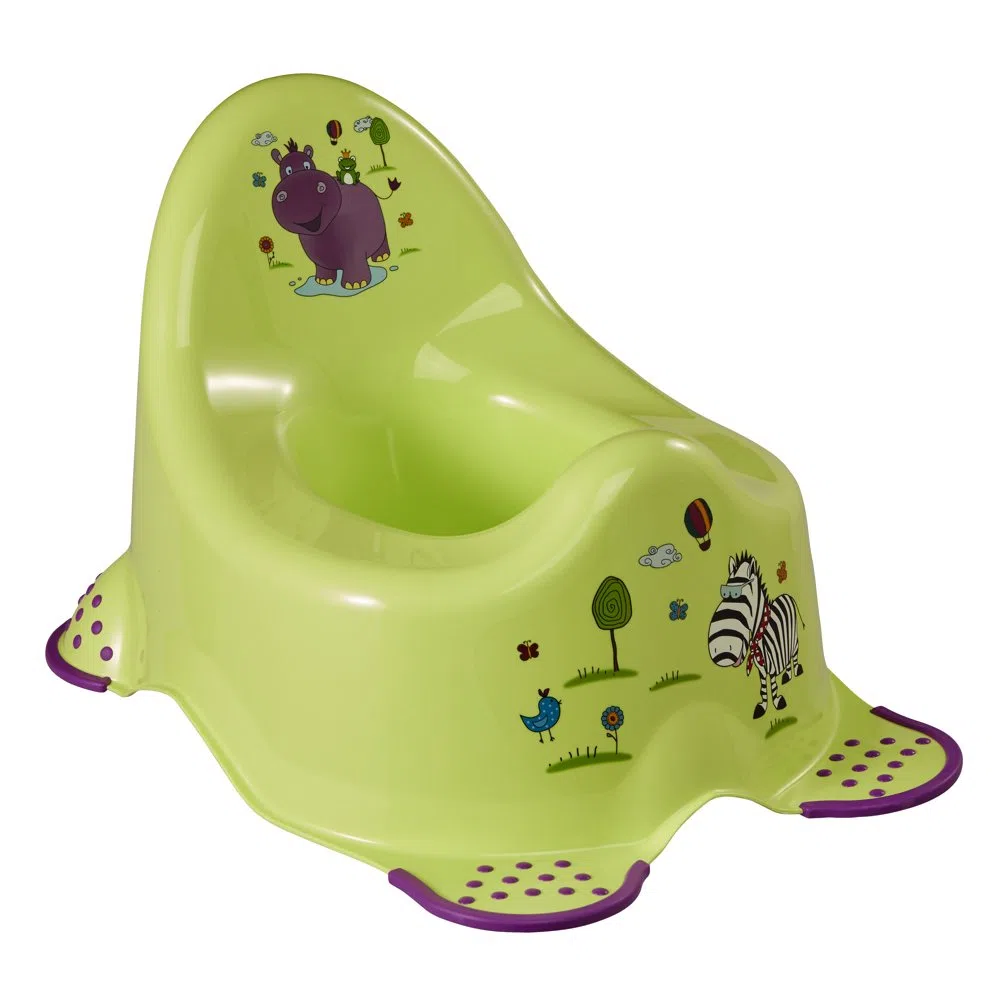 keeeper Vasino "Ippopotamo", Da 18 Mesi a 3 Anni circa, Funzione Antiscivolo, Adam, Verde