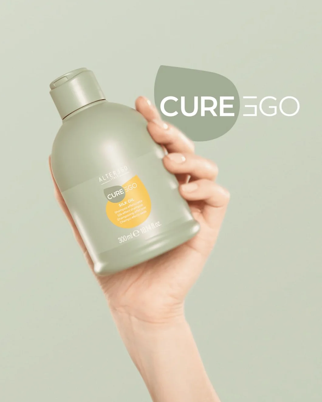 Alterego CureEgo Silk Oil Shampoo 950ml - Shampoo effetto seta