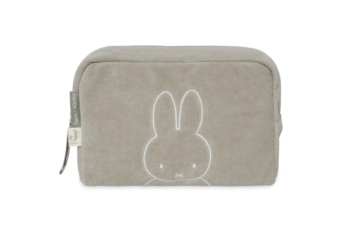 Jollein Organizzatore Borsa Miffy Spugna Verde Oliva Pannolini Cosmetici