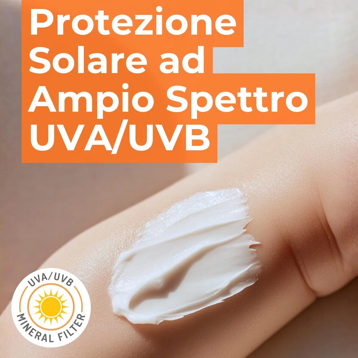Minoris Baby Lozione Solare SPF 50+ | Organica, Naturale & Minerale per Pelle Sensibile | Ipoallergenica, Vegana, Resistente all’Acqua, Protezione ad Ampio Spettro, Testata Dermatologicamente, 150 ml