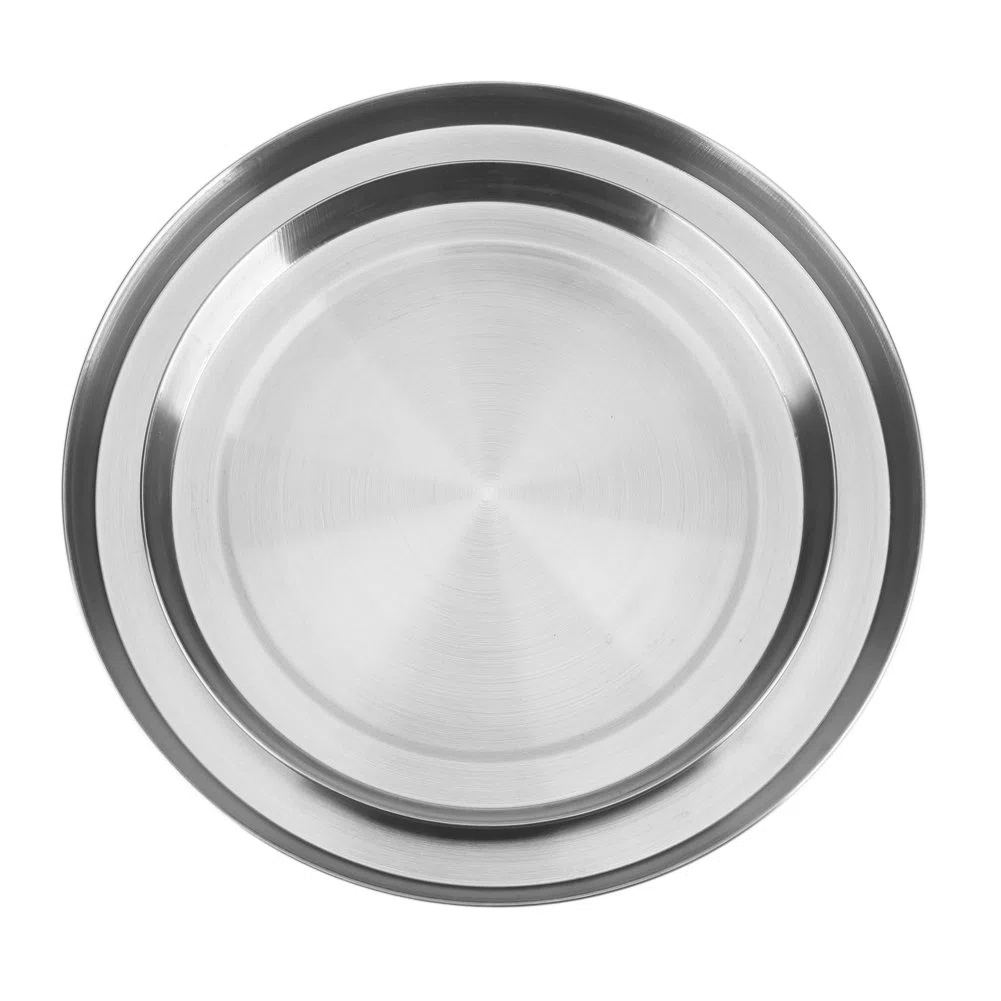 Set coprifornelli in Acciaio Inox, 4 Pezzi Coperchio di Protezione in Acciaio Inox, Coperchio di Protezione Set per fornelli elettrici