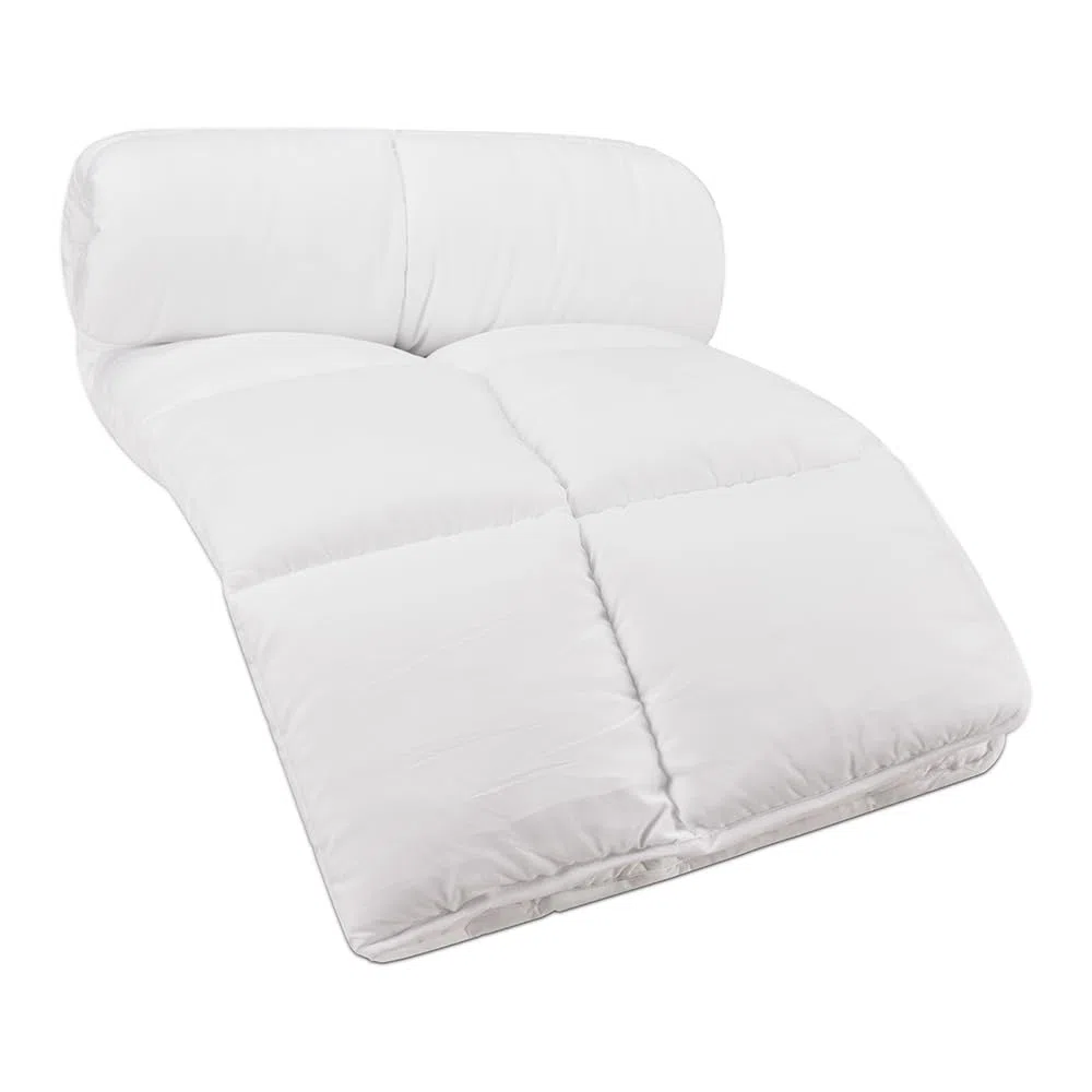 DECASATEXTIL Piumone per Culla Neonato Invernale 100% Microfibra Anallergico - 400GSM - Dimensione 100x130cm, Adatto per Culle 60x120cm - Antiacaro, Traspirante e Facile da Lavare - Ideale per Neonati