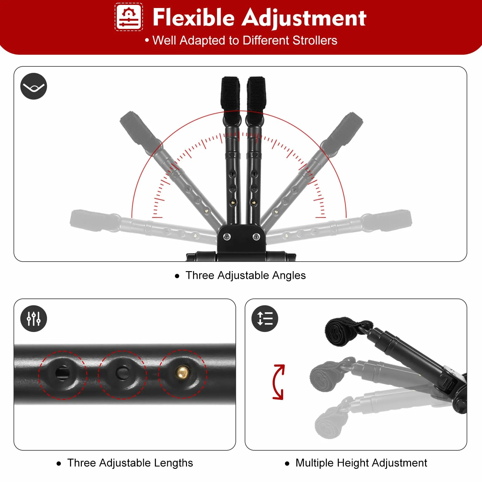 Pedana Passeggino Universale, Pedana Passeggino, Pedana per Passeggino Universale, Carico Max 25kg, Accessori Passeggino con Cuscino, Passeggino Gemellare per Passeggiate, Giochi e Spesa