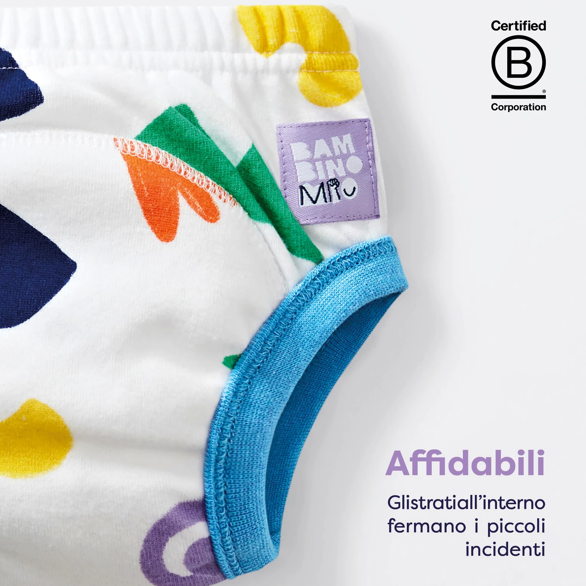 Bambino Mio, Mutandine di Apprendimento Riutilizzabili, Confezione da 3, 3-4 Anni, Mix di dinosauri - Lavabili, Ricamo a Punto Croce, Marchio Britannico Premiato