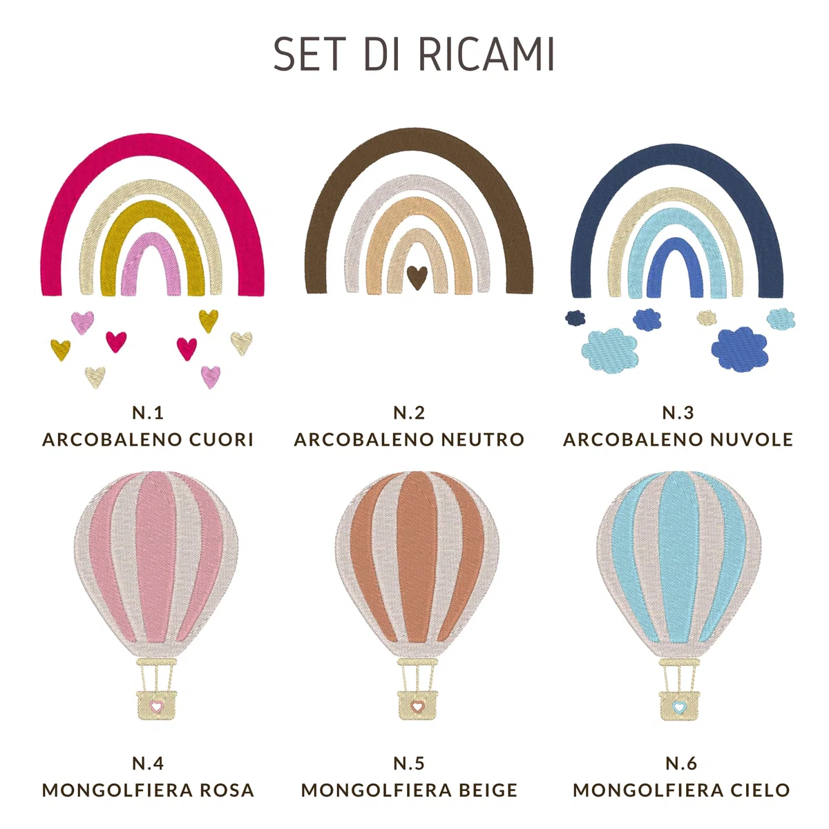 MAYRA Set Asilo Nido e Materna Personalizzato per Bambino e Bambina | Kit Bavaglino con Elastico o Laccetti, Asciugamano con Asola e Sacchetto Cambio | Ricamo Nome e Disegno | Made in Italy