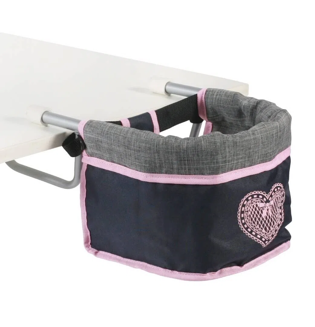 Bayer Chic 2000 735 26 - Seggiolino da Tavolo 60 cm, Colore: Grigio Melange