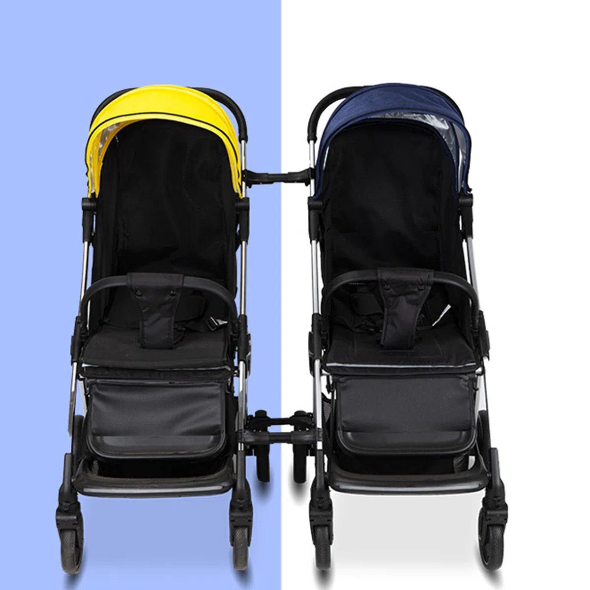 3X Passeggino Connettore di Sicurezza Durevole Linker per Cart