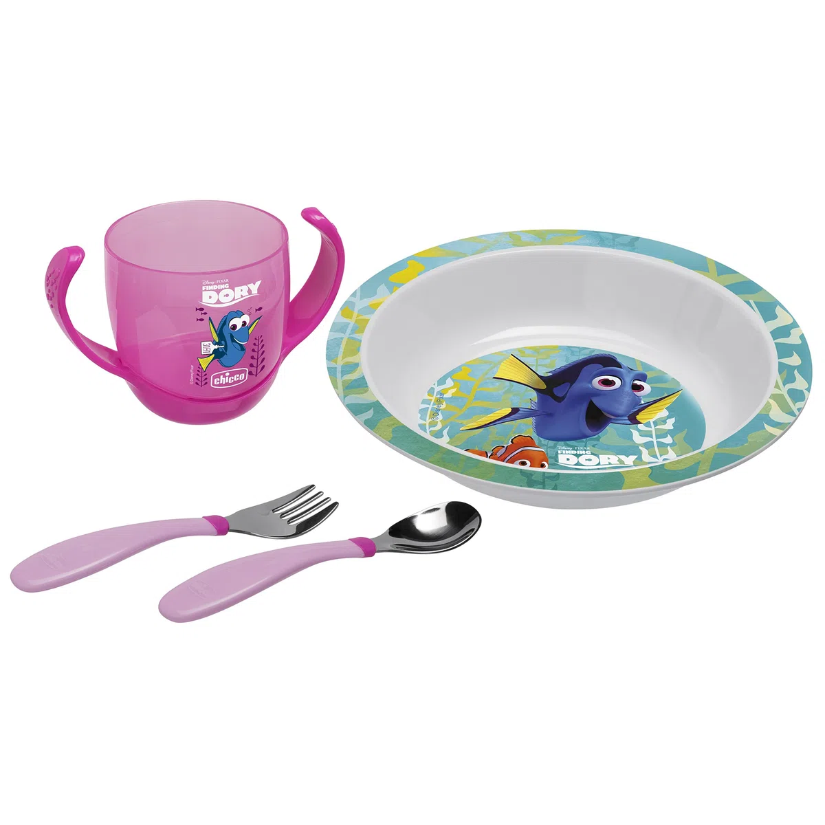 Chicco Disney Set Pappa Finding Dory, Rosa