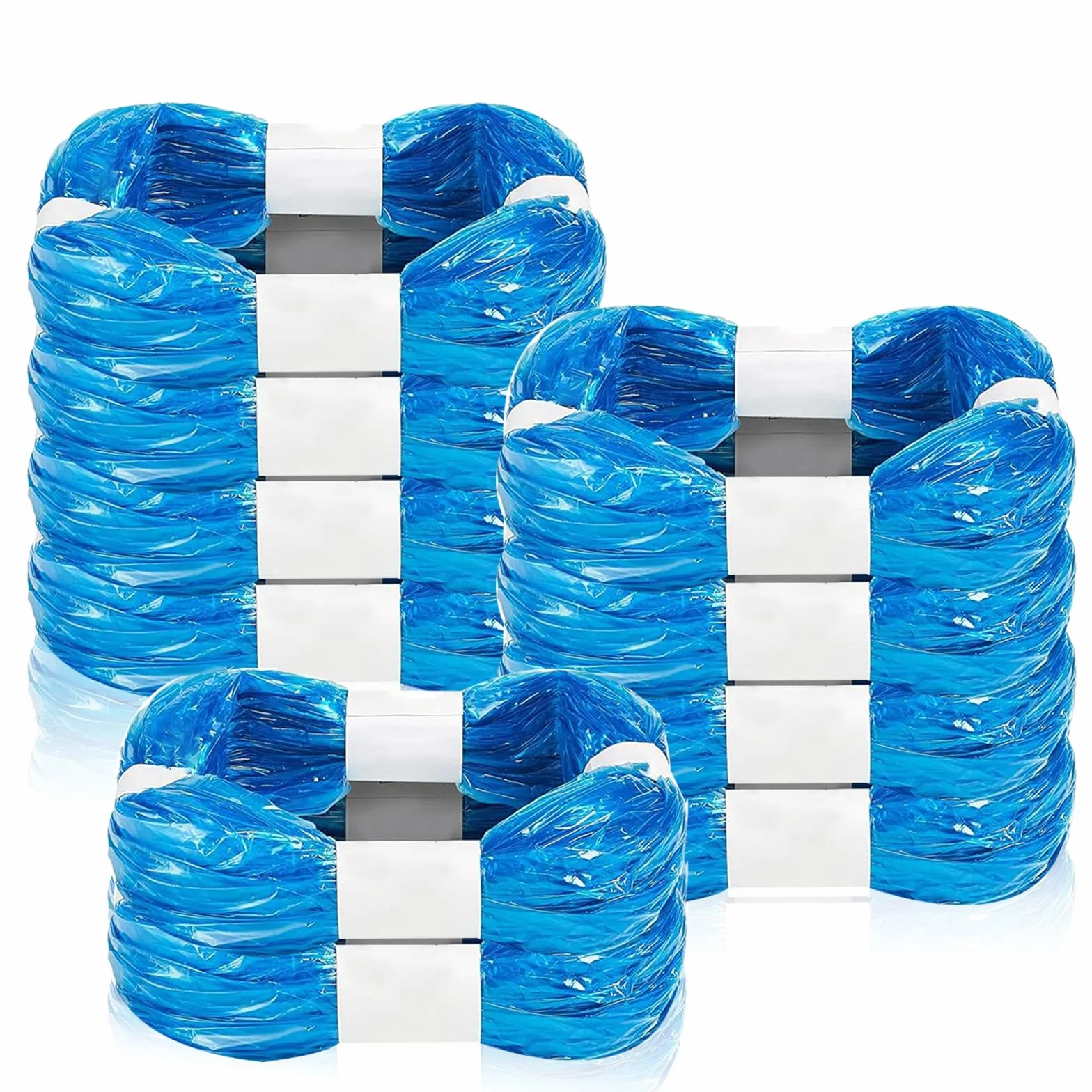 10 Pezzi Ricarica Mangiapannolini Compatibile con Tutti Tipi di Ricariche, 4,5M Ricariche Mangiapannolini Mangia Pannolino Sacchetti Igienici Antiodore