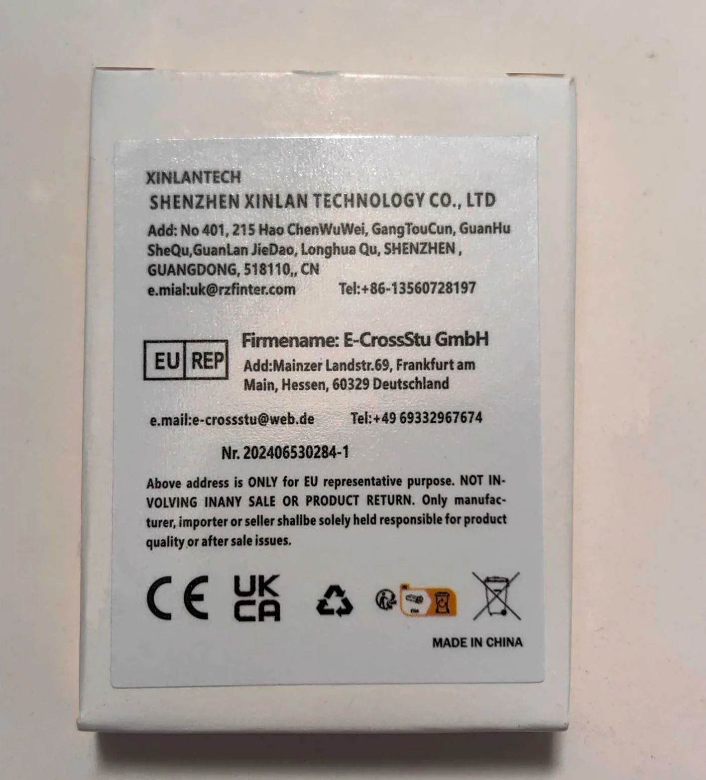 Batteria sostitutiva da 2300 mAh 3,7 V per HelloBaby HB40, HB50, HB6351, peso batteria 42 grammi