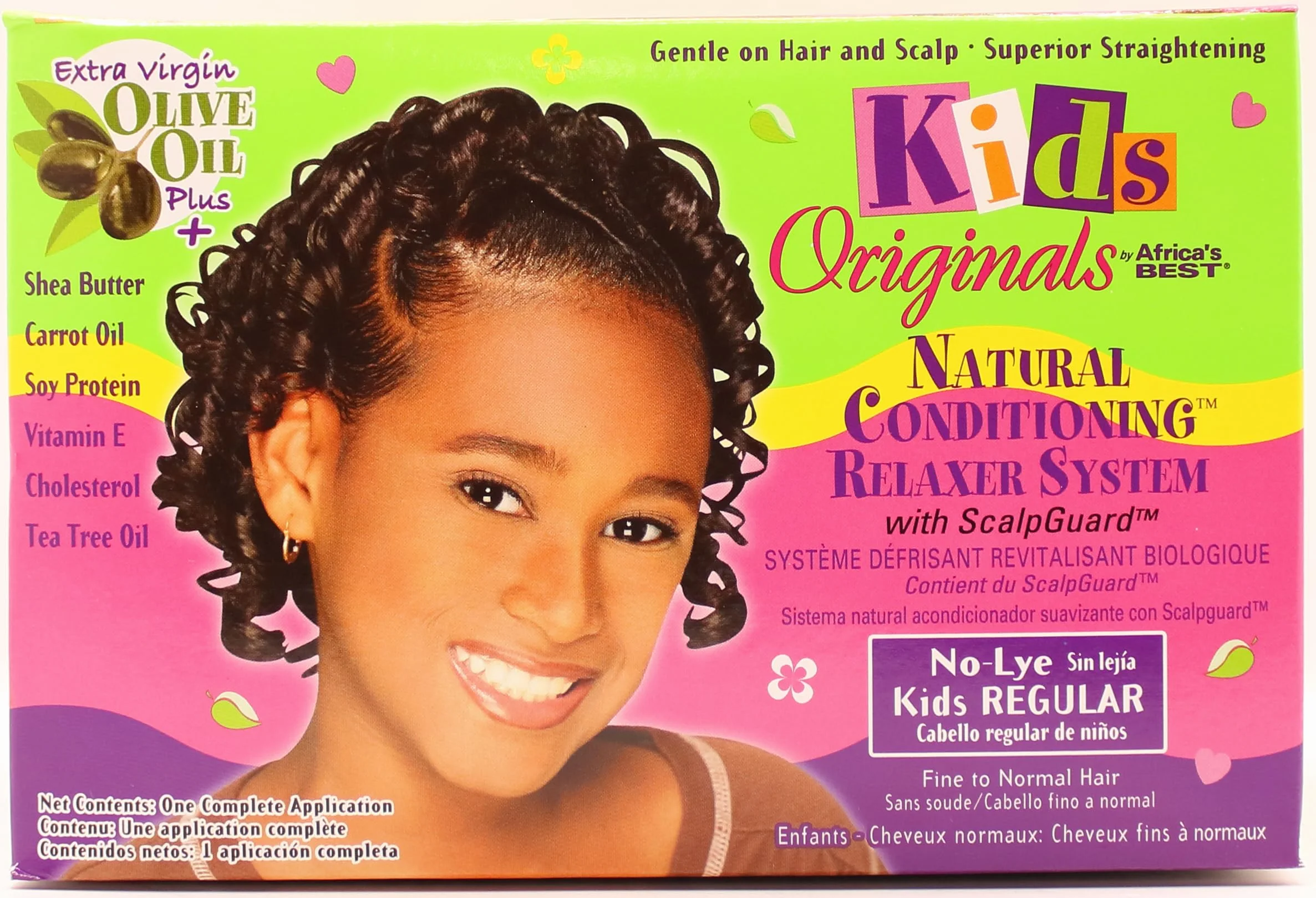Africa's Best Organics Kids Organic Conditioning Relaxer No-Lye Kids Regular by Africa's Best