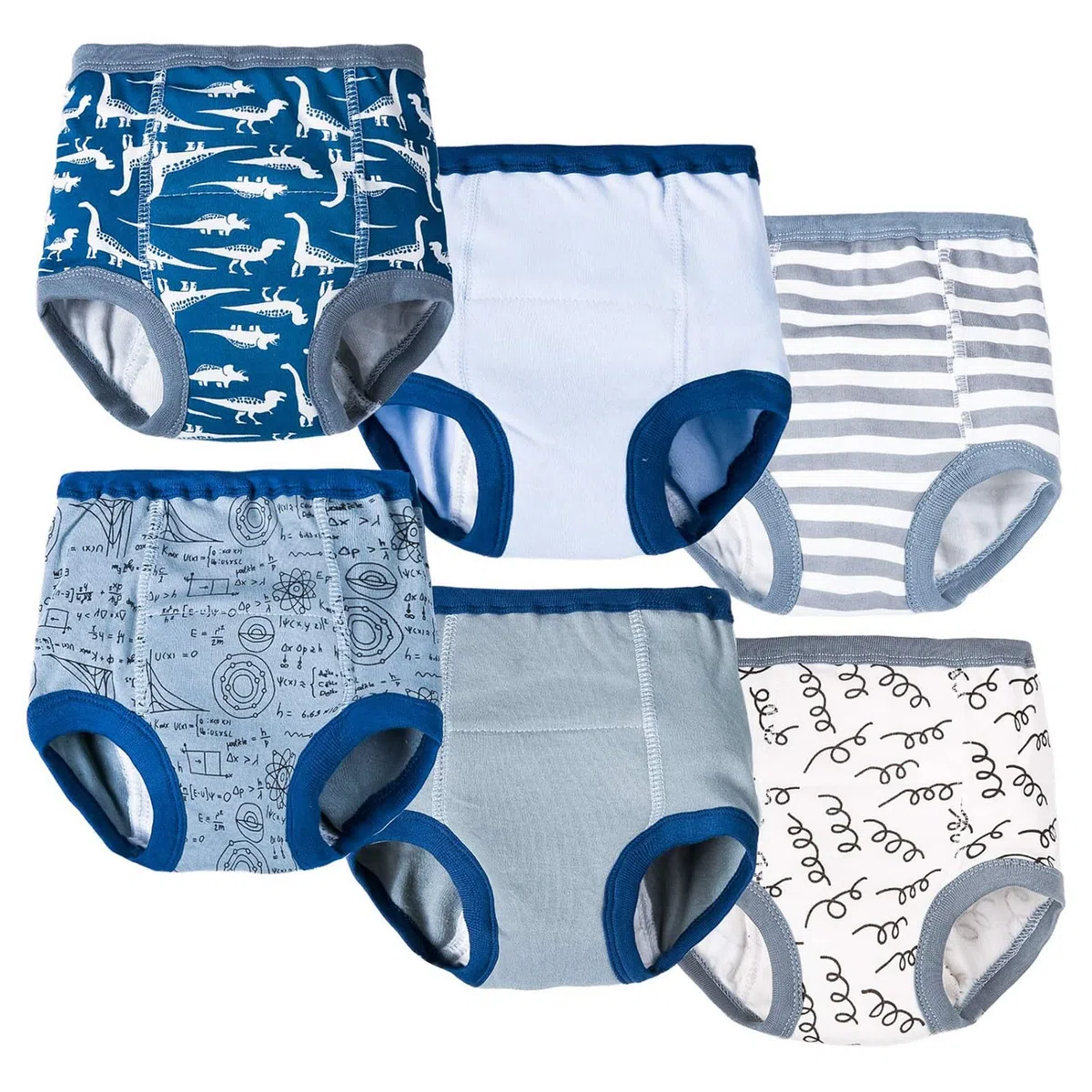 Joyo roy Mutandine per l'addestramento al vasino per bambini Pantaloncini per il vasino pantaloncini-pannolino per bambini mutandine per l'apprendimento pannolini educativi