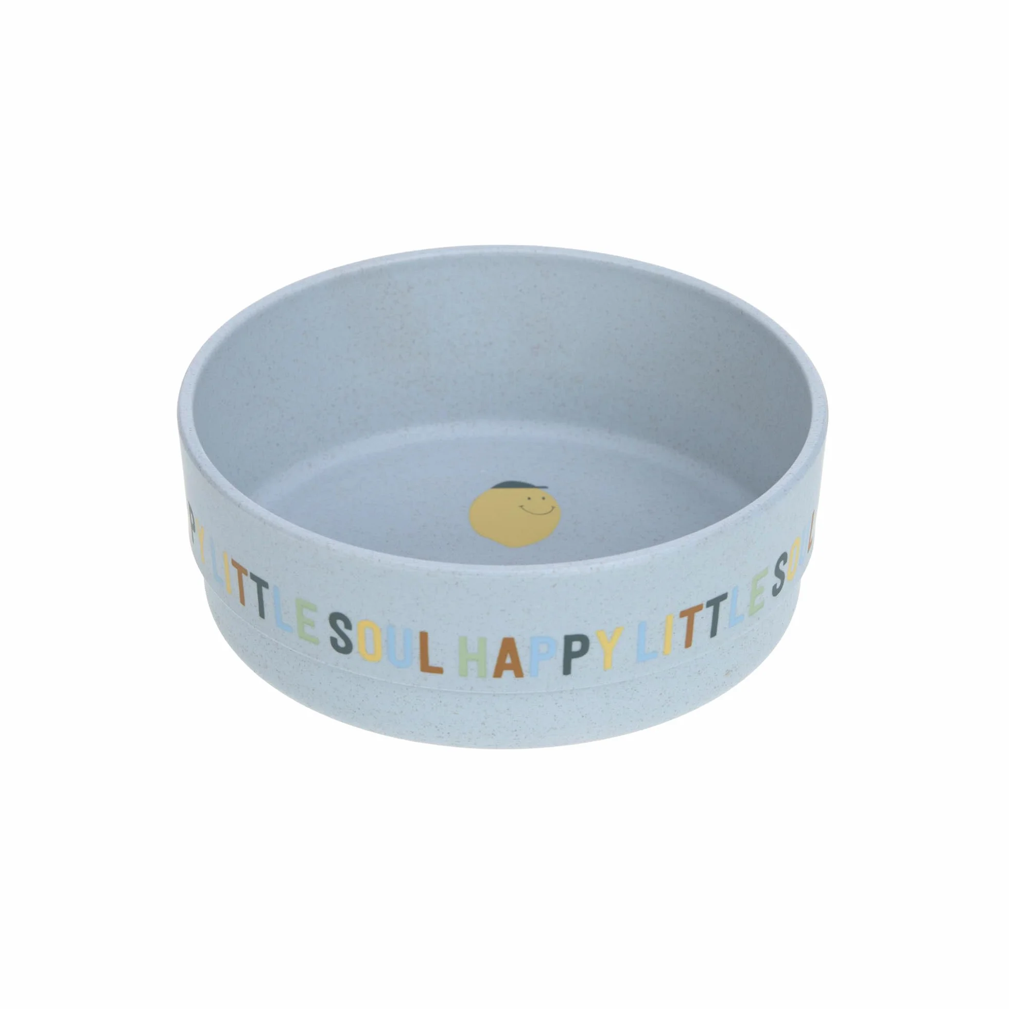 LÄSSIG Set di stoviglie per bambini (piatti, tazze, ciotole, cucchiai) senza melamina, senza BPA, lavabili in lavastoviglie e nel microonde/Dish Set Happy Fruits Lemon