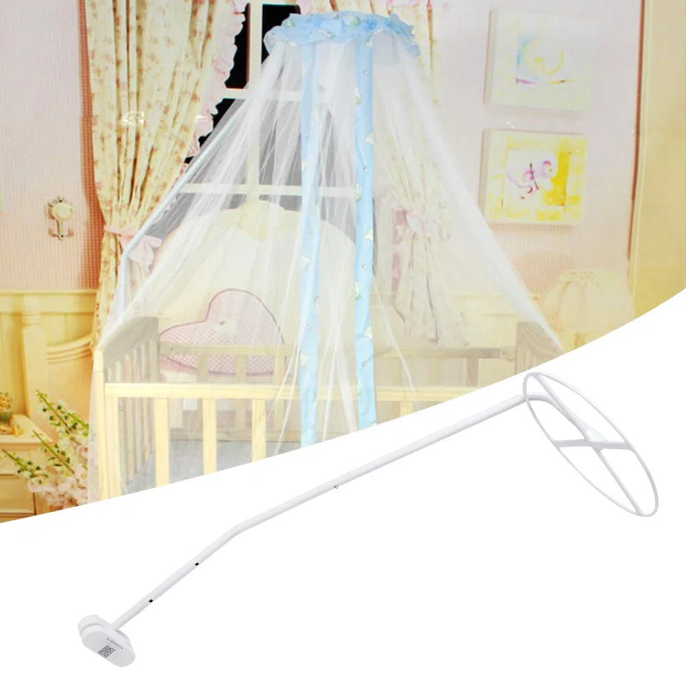 KIMISS Base para Mosquitero De Cuna De Mosquito Netporte Supporto per Zanzariera Set Clip su Culla Supporto per Baldacchino Cremagliera Accessori per Zanzariere