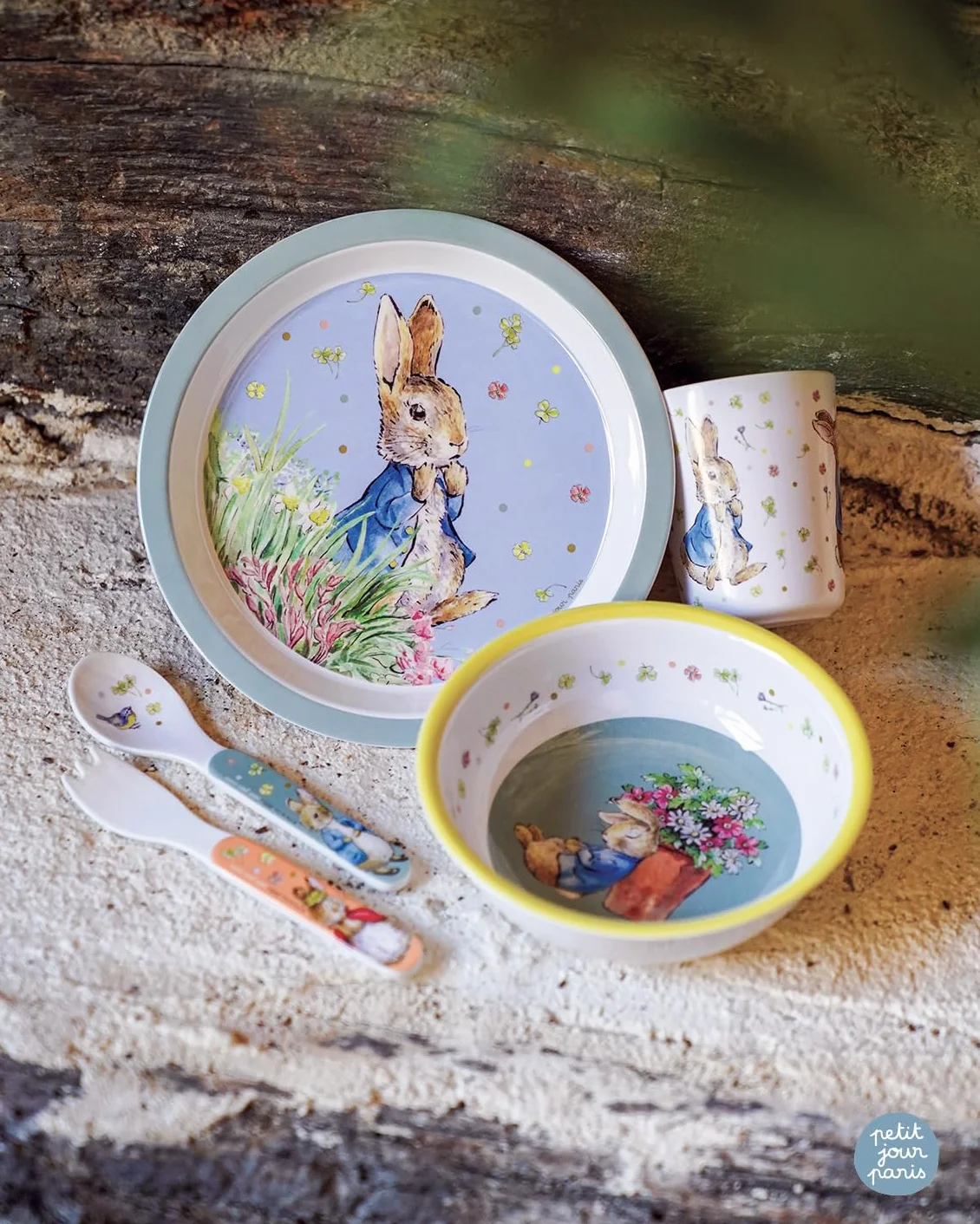 Peter Rabbit - Confezione regalo per bambini, 5 pezzi