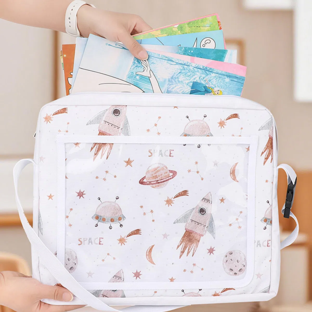 SUQ Bambini Vassoio di Viaggio, Bambini Piccoli Seggiolino Auto Lap Desk, Tavolo Seggiolino per Bambini Lungo Viaggio, Vassoio Attività Multifunzionale per Disegnare, Guardando Tablet, Spuntini