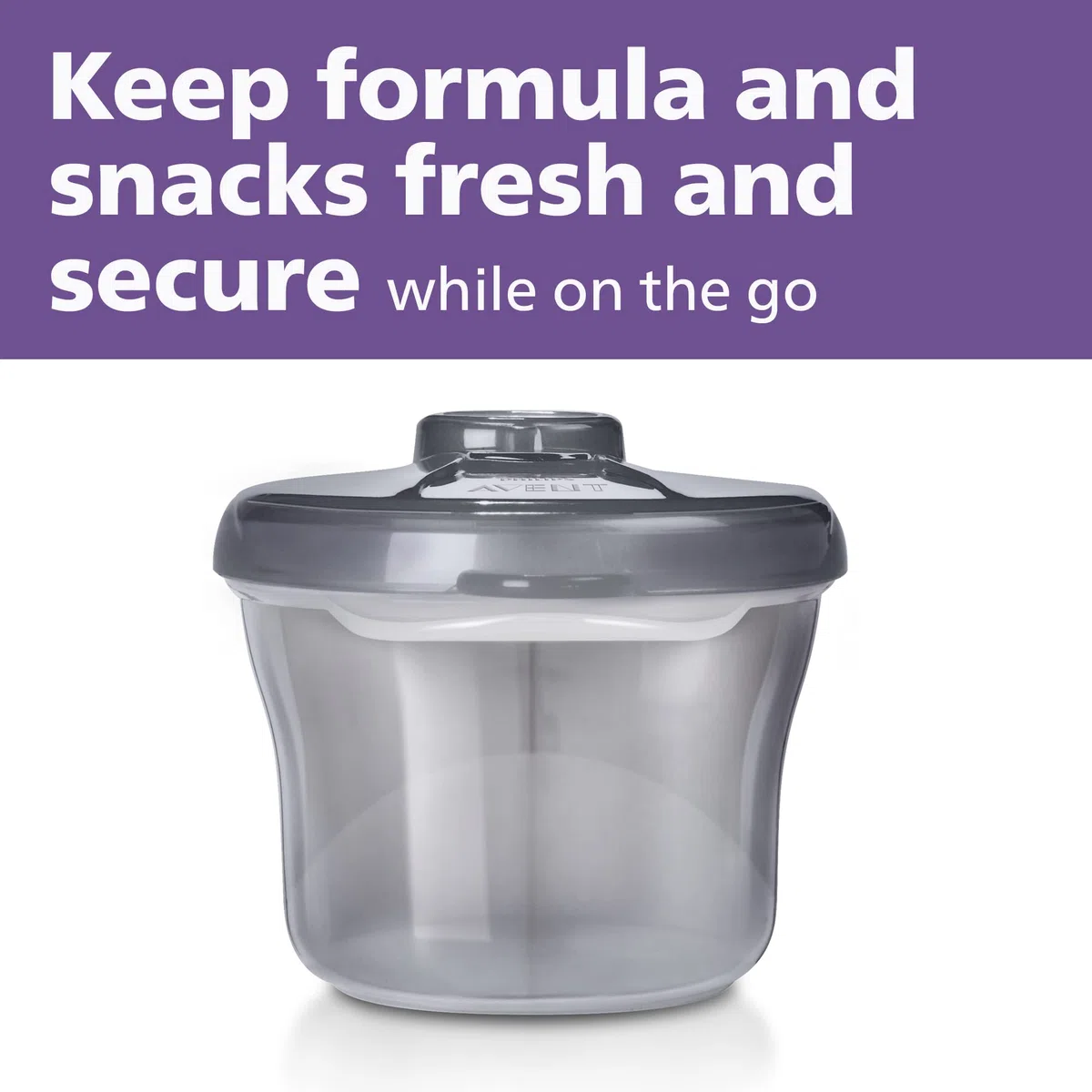 Philips Avent - Dispenser per polvere e spuntino, colore: Grigio