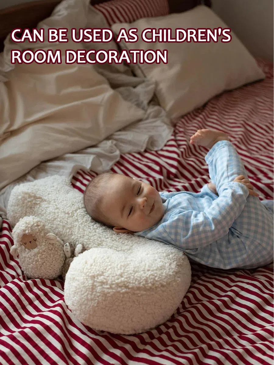 Cuscino a forma di lettera, 26 cuscini in peluche con lettere inglesi, morbidi cuscini decorativi, per la cameretta dei bambini (M)