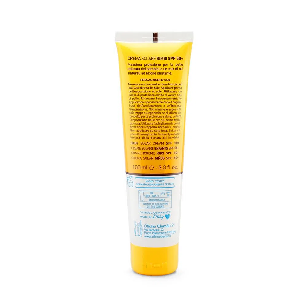 Crema Solare Bimbi spf 50+, 100ml - Amavital Sun Passion