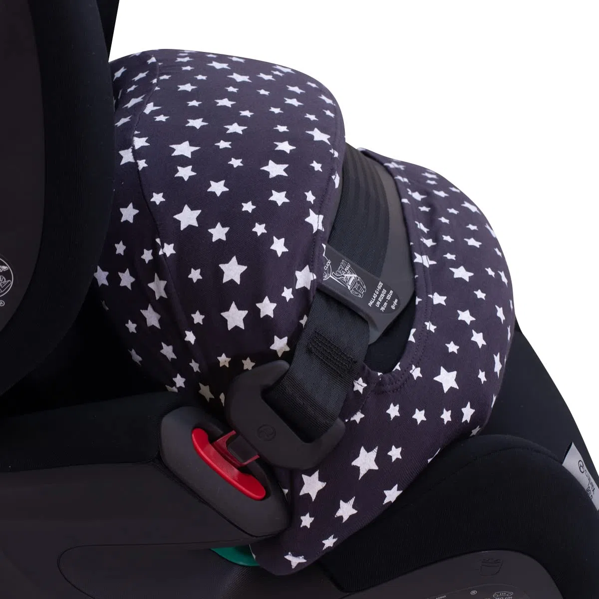 JYOKO KIDS Rivestimento per accessorio di seggiolino auto in cotone Compatibile con Cybex Pallas G I-SIZE (accessorio per le maglie G, WINTER SKY