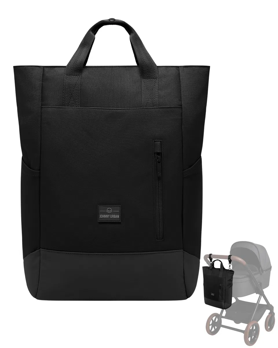 Johnny Urban Zaino Fasciatoio Neonato e Borsa Passeggino - Blair - Fasciatoio Portatile - Zaino Mamma Multifunzione - Volume 16 Litri - Idrorepellente