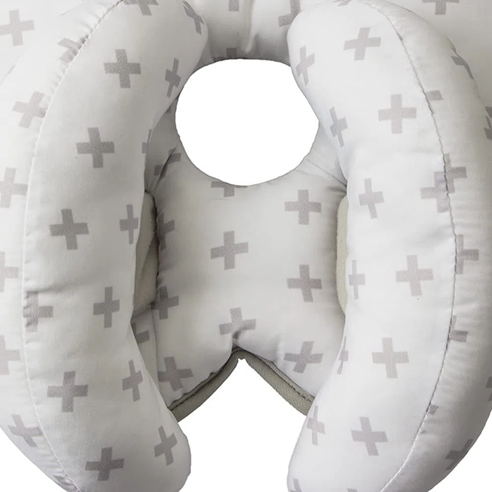 Cuscino Testa Piatta Bambino Cuscino Antisoffoco Neonato Culla Cuscino Bambini Cuscino Bambino Appena Nato Cuscino a Testa Piatta B,25