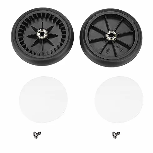 Ruota per Passeggino,Set di Ruote Anteriori per Passeggino Ruote Anteriori in Gomma Accessorio per Ruota per Passeggino per Ruota Yoya/Vovo Carrozzina per Bambini(Un Ruota Posteriore Yoyo Babyzen