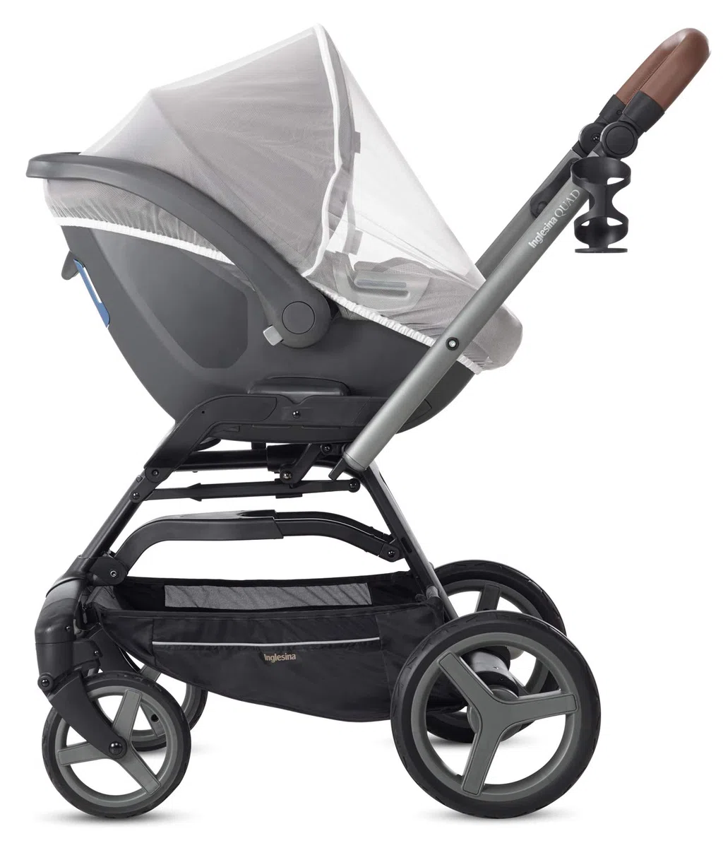 Inglesina Zanzariera per Seggiolino Auto, Compatibile con Huggy Multifix, Cab, Darwin e Recline