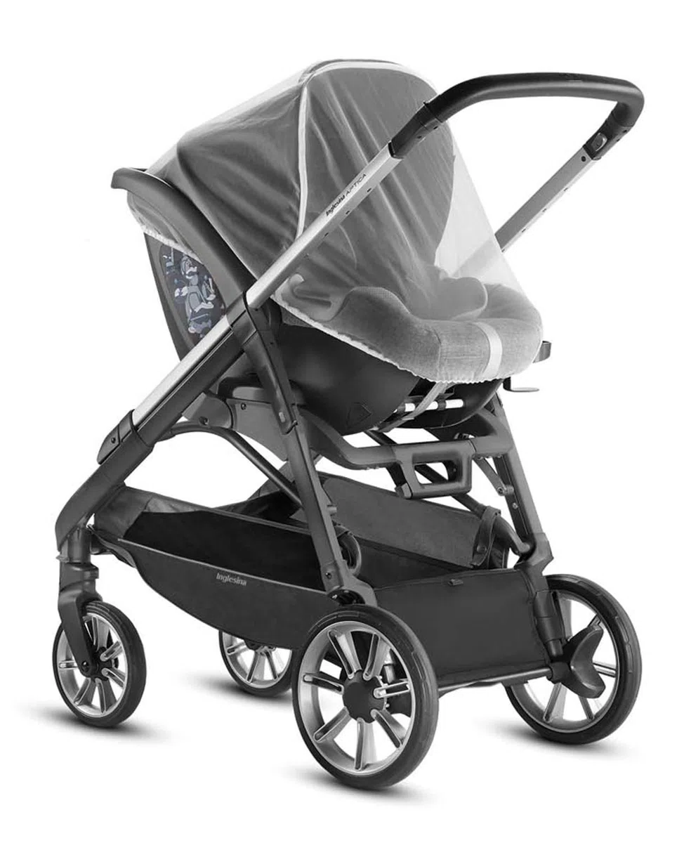 Inglesina Zanzariera per Seggiolino Auto, Compatibile con Huggy Multifix, Cab, Darwin e Recline
