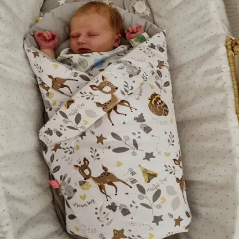 Baby Safe Fasciatoio Bambino, 100% cotone biologico Certificato OEKO-TEX Coperta a Sacco Neonato, Copertine avvolgenti, Unisex Ragazzi Ragazze Coperta per avvolgere il bambino neonate|F1