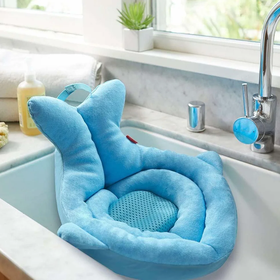 Skip Hop Moby Wal - Tappetino per il bagno dei bambini, colore: Blu
