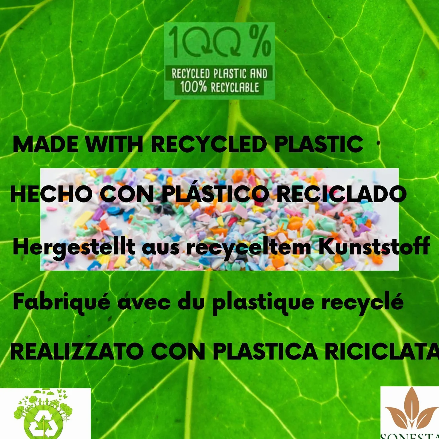 200m. ECO Ricarica mangiapannolini con trattamento antiodore EVOH+ compatibile ricariche Tommee Tippee & Tec, Twist and Click | + Tubo