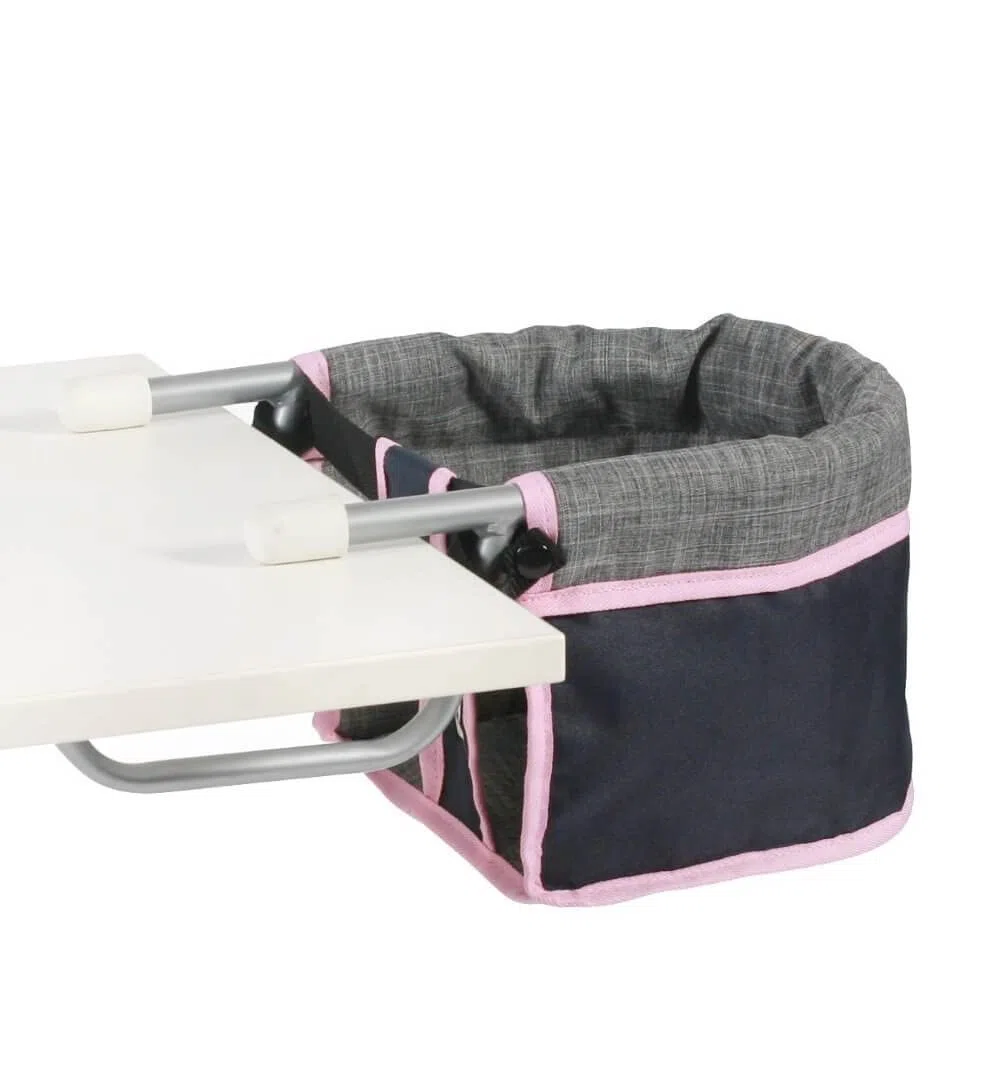 Bayer Chic 2000 735 26 - Seggiolino da Tavolo 60 cm, Colore: Grigio Melange
