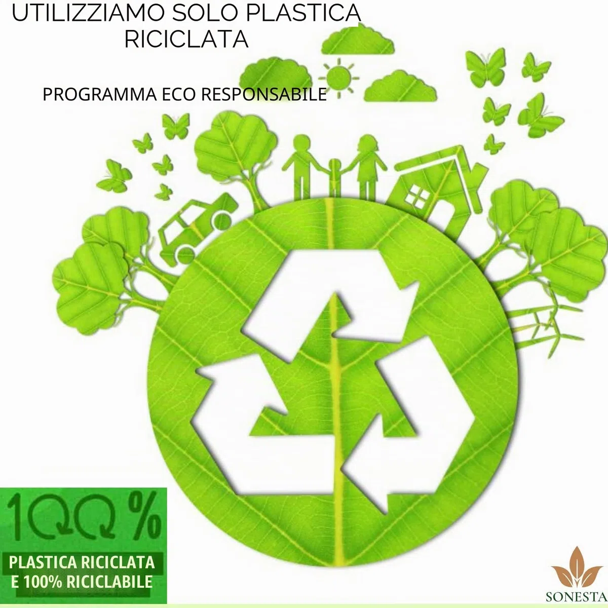 200m. ECO Ricarica mangiapannolini con trattamento antiodore EVOH+ compatibile ricariche Tommee Tippee & Tec, Twist and Click | + Tubo