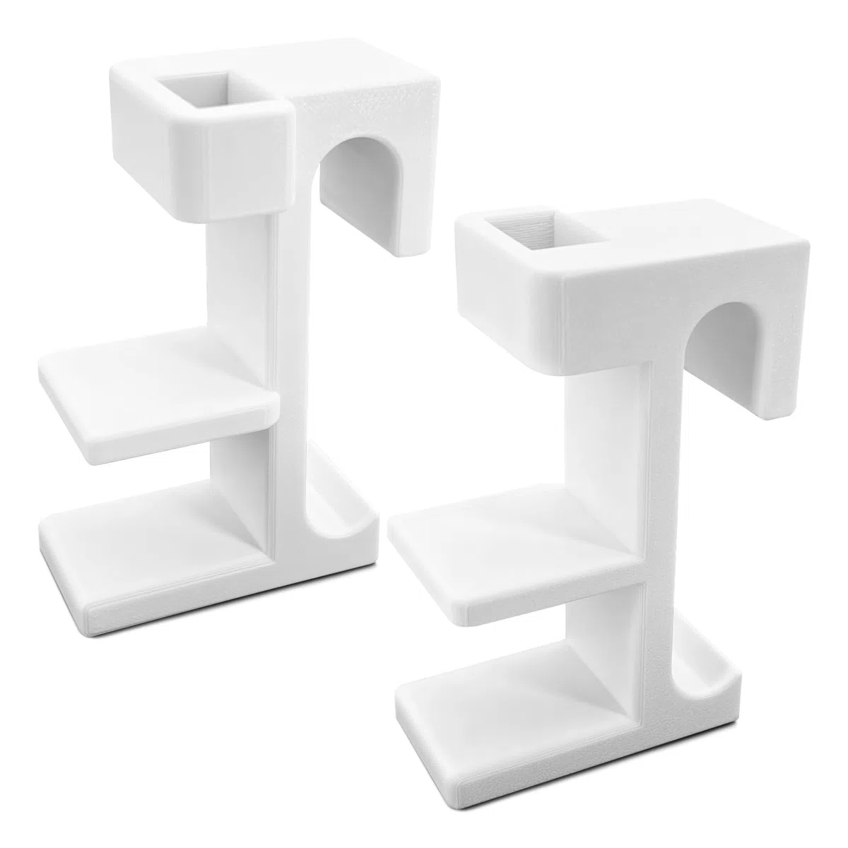 Adattatori Babyset per Stokke Tripp Trapp - Set da 2 adattatori compatibili con seggioloni modello precedente al 2003, traversa 68 mm, utilizzo con baby set, vassoio e tavolino per uso quotidiano