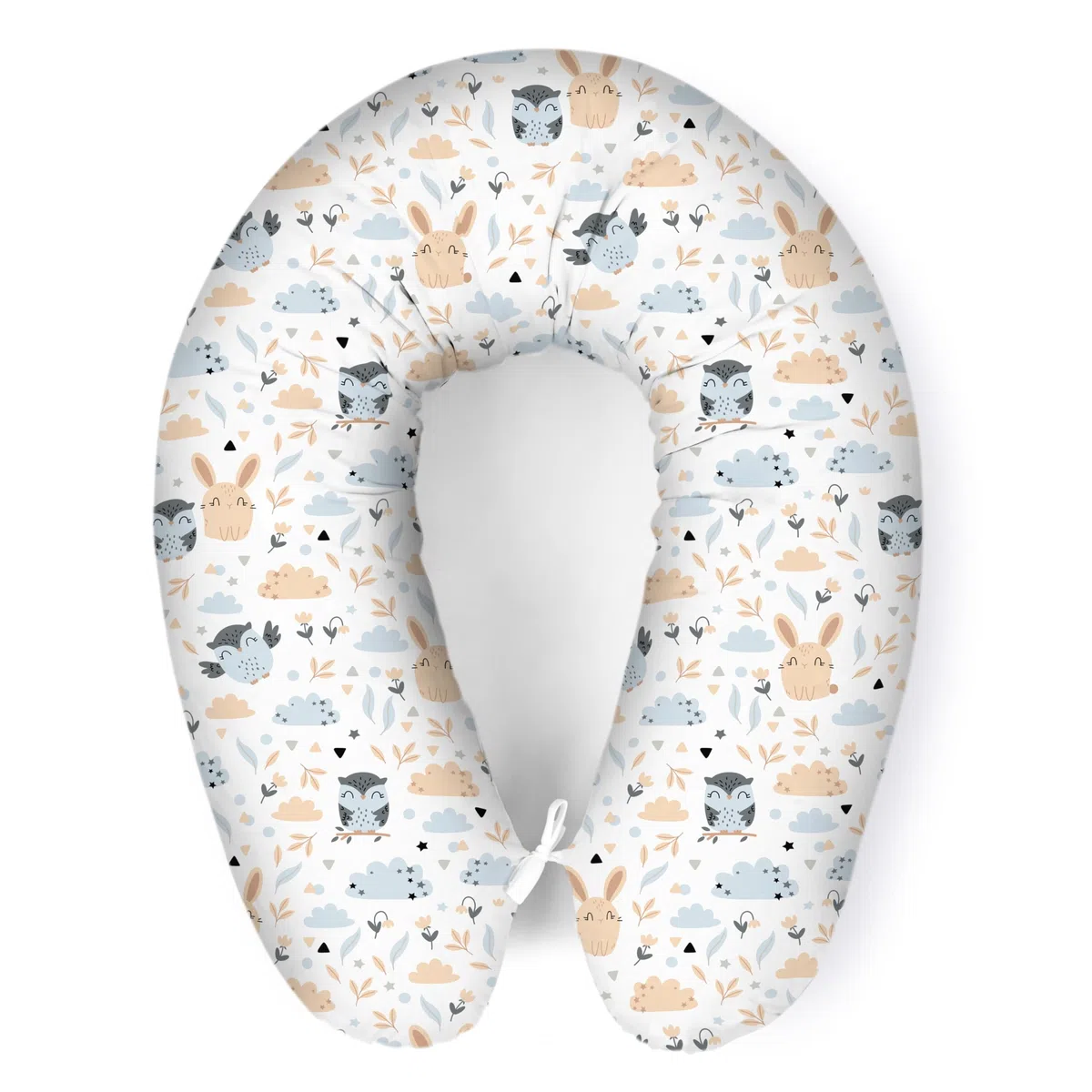Cuscino per allattamento con imbottitura, per neonati e donne incinte, per dormire su un fianco, in cotone, con federa da 170 cm, motivo: radura