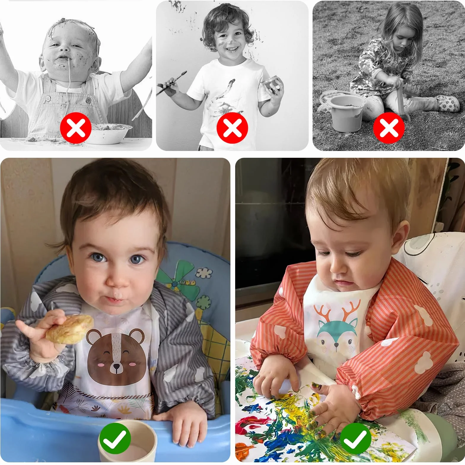 14 Pezzi Set Pappa Svezzamento, Svezzamento Set Silicone Piatto con Ventosa Piatto Ciotola Tazza Bavaglino Cucchiaio Forchetta, Set di Posate per Bambini per Lo Svezzamento e L'Alimentazione (Verde1)