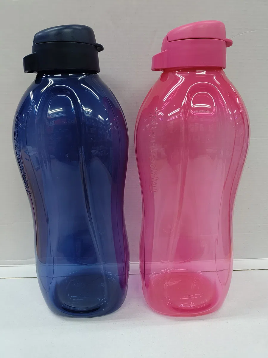 Tupperware Confezione da 2 bottiglie ecologiche in plastica da 2 litri
