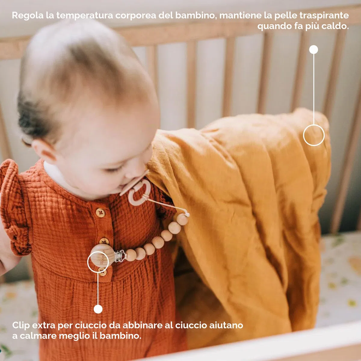 Moonkie Mussole Neonato-2 Pezzi, Swaddle Neonato120x120cm, Coperta Neonato, Mussole Bamboo & Cotone, Copertina Neonata, Super Morbido & Traspirante, Certificato OKEO-TEX