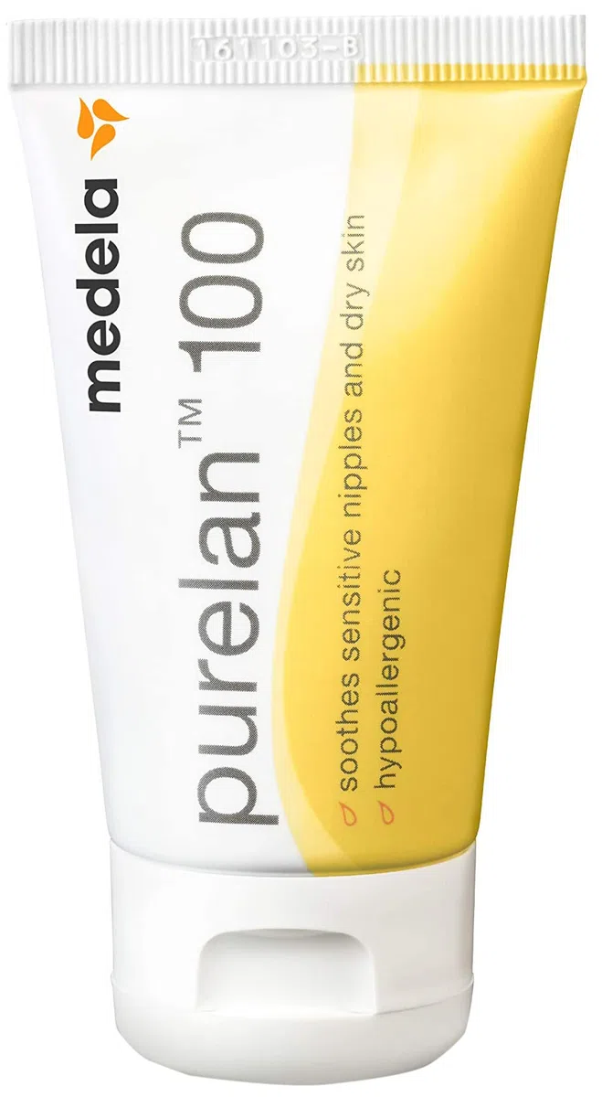 Medela Purelan 100 Crema alla Lanolina per Capezzoli, 37 g, Cura del Seno, Ragadi, Idratazione, Cura Naturale, Ipoallergenica