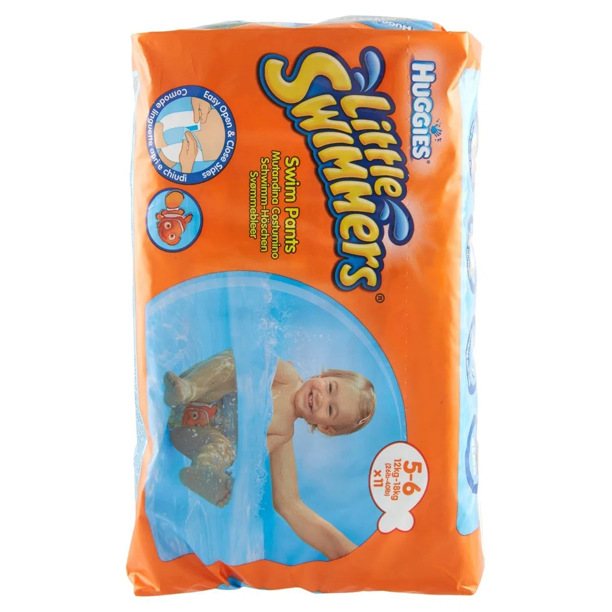 Huggies Pannolini Little Swimmers taglia 5 – 6 (11 pezzi)
