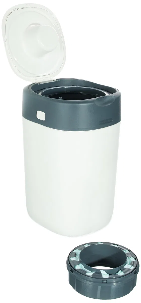 Tommee Tippee Twist & Click Sangenic Sistema Avanzato di Smaltimento Pannolini, Mangiapannolini, Bianco